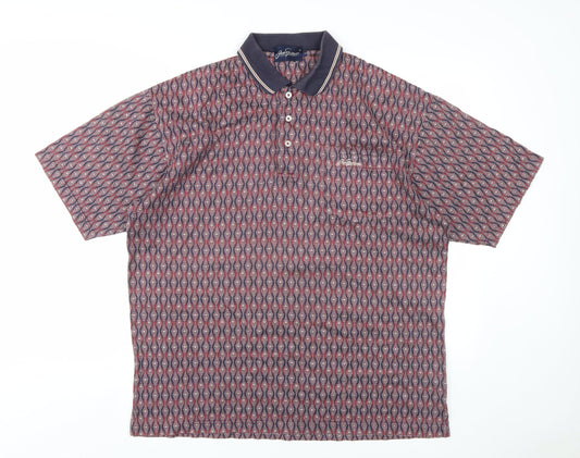 Jack Nicklaus Men's Multicoloured L Golf Polo Shirt