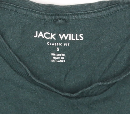 Jack Wills Men's Classic Green Short Sleeve T-Shirt
