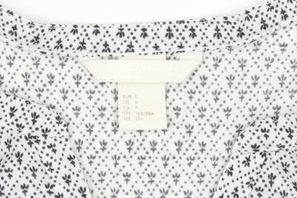 Womens UK Size 12 H&M Multicoloured Tunic Blouse
