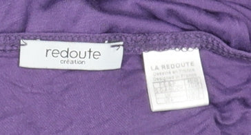 La Redoute Women's Purple Wrap Dress Size M