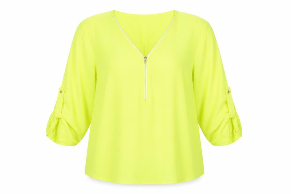 Womens UK Size 16 Dorothy Perkins Green Basic Blouse