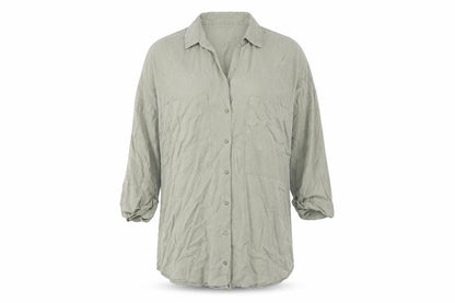 Womens UK Size XS Zara Green  Button-Up