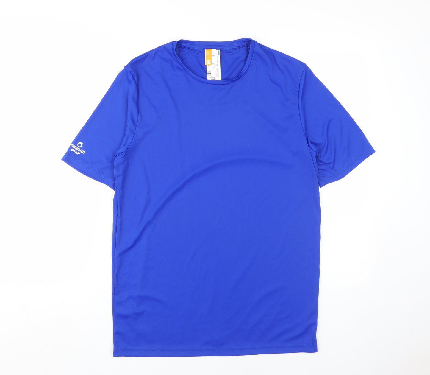 Decathlon Men's Blue T-Shirt M, Quick Dry, Gym Training