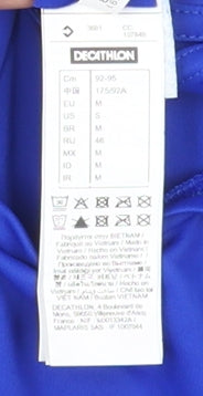 Decathlon Men's Blue T-Shirt M, Quick Dry, Gym Training