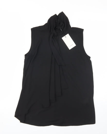 Womens UK Size XS Soyaconcept Black  Blouse