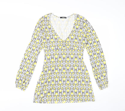 Jane Norman Women's Multicoloured Viscose Tunic