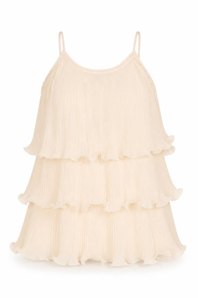 Womens UK Size 12 H&M Beige Camisole Blouse