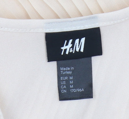 Womens UK Size 12 H&M Beige Camisole Blouse