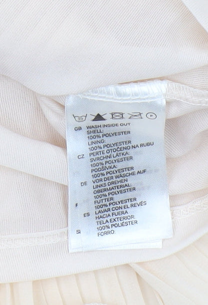 Womens UK Size 12 H&M Beige Camisole Blouse