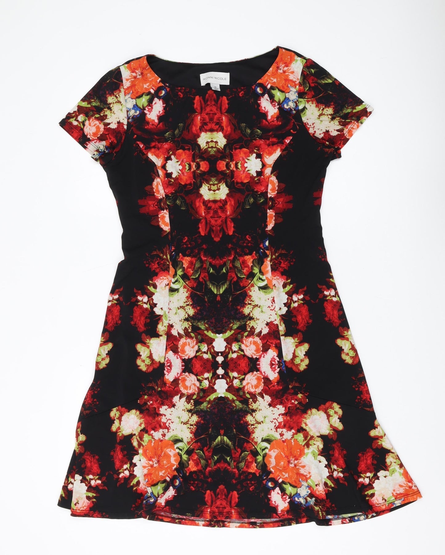 Ronni Nicole Women's Floral Fit & Flare Dress, Size 12