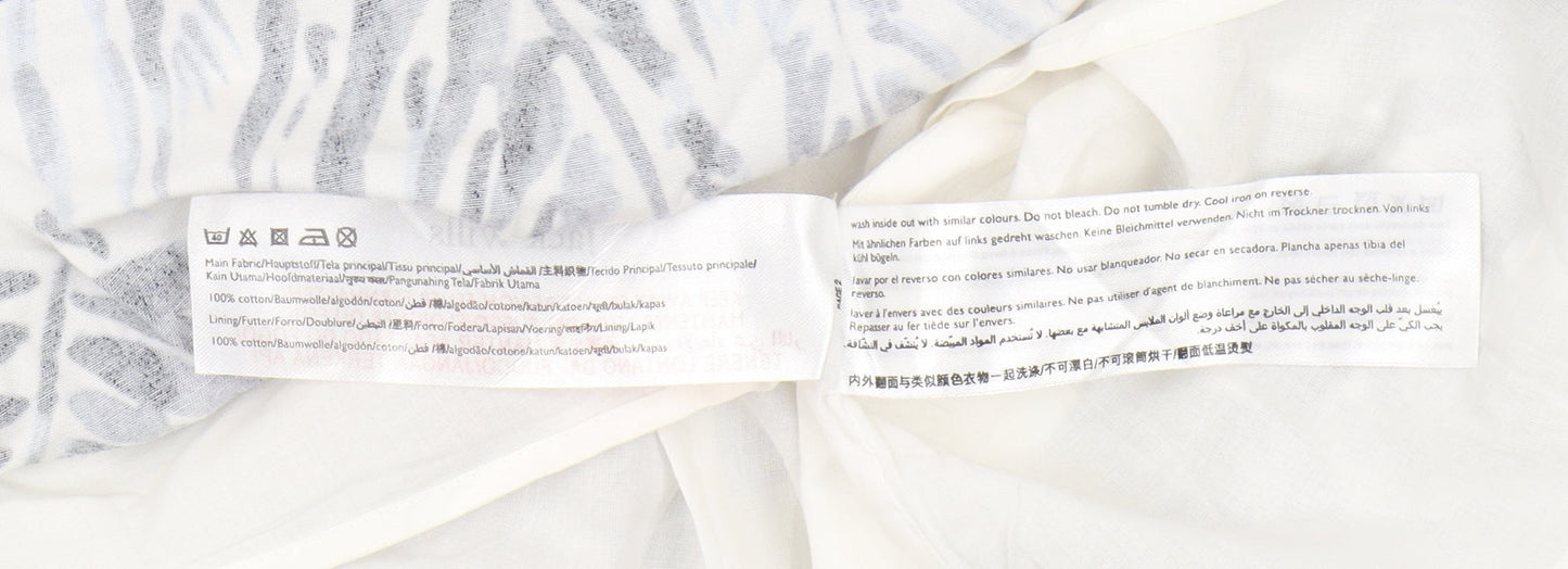 Jack Wills Women's Fit & Flare Multicolour Dress Size 8