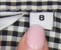 Womens UK Size 8 Disley Black Classic Button-Up