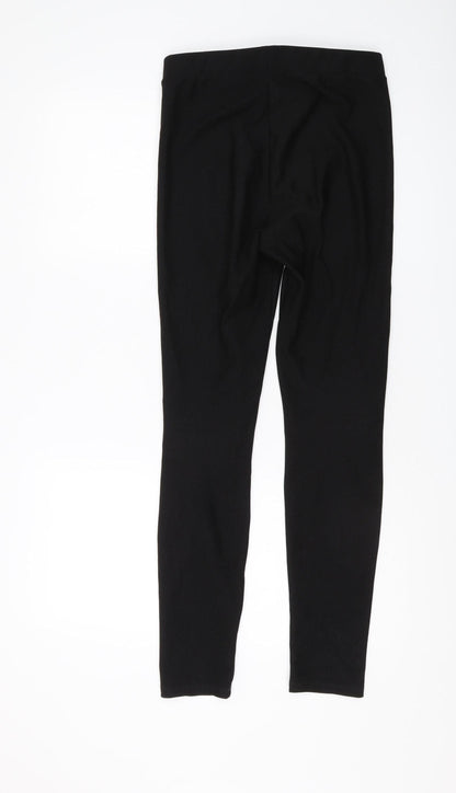 Womens UK Size S H&M Slim Fit Jegging Black Trousers