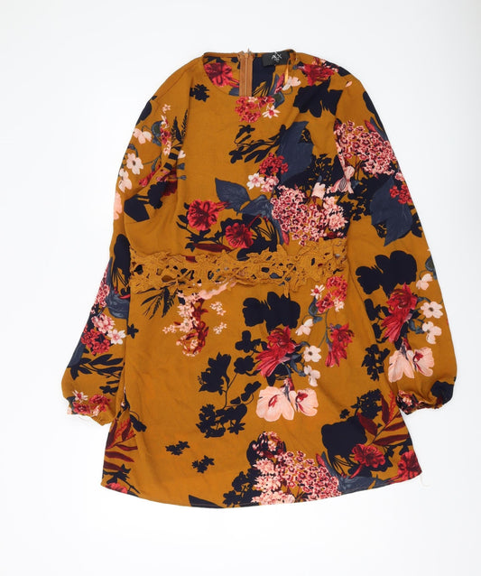 AX Paris Women's Multicoloured Floral Shift Dress