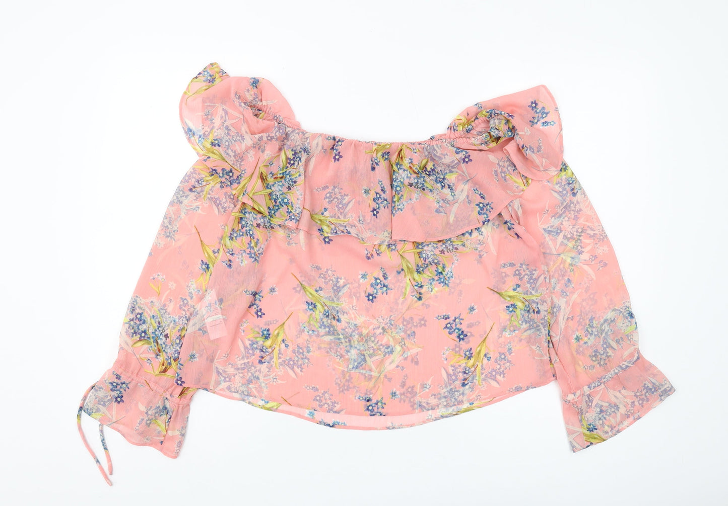 Womens UK Size 10 New Look Multicoloured Camisole Blouse