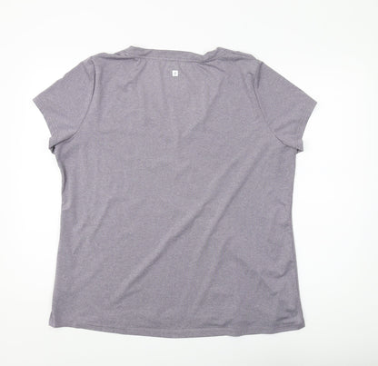Mountain Warehouse Women's Grey V-Neck T-Shirt