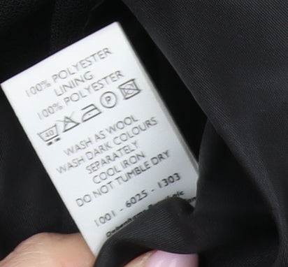 Debenhams Women Black Sheath Dress Size 12