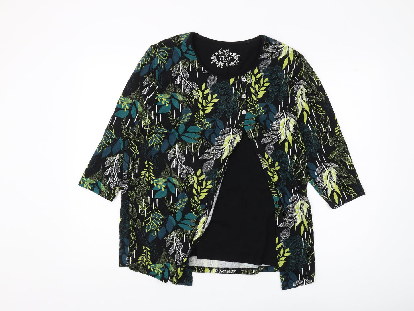 Womens UK Size 14 TIGI Multicoloured  Blouse