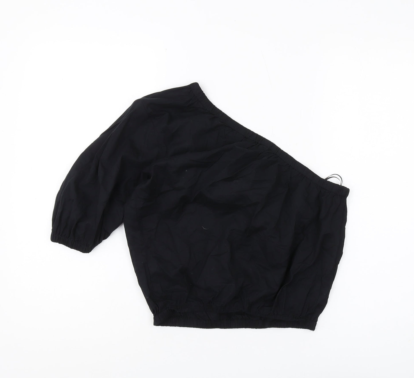 Womens UK Size 10 Marks and Spencer Black Basic Blouse