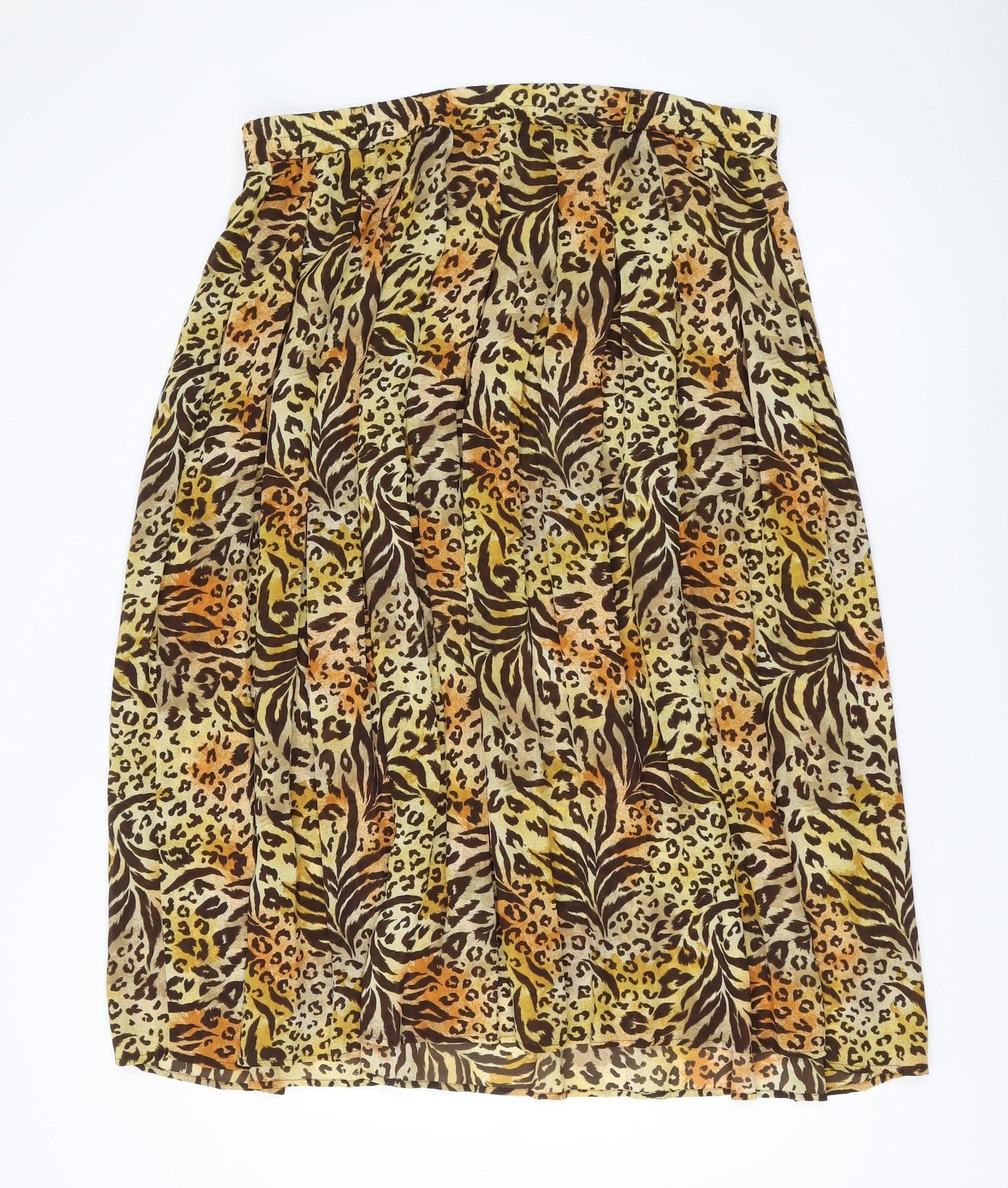 Womens UK Size 16 Hamells Pleated  Skirt