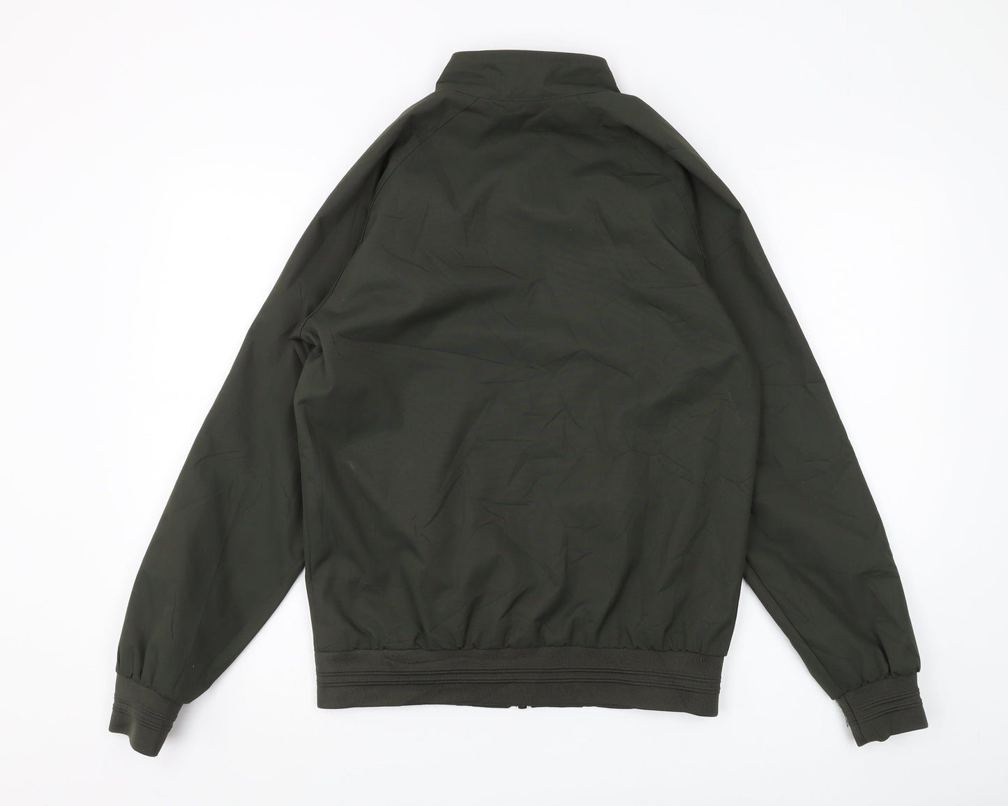Mens UK Size S Burton Menswear Green Bomber Jacket
