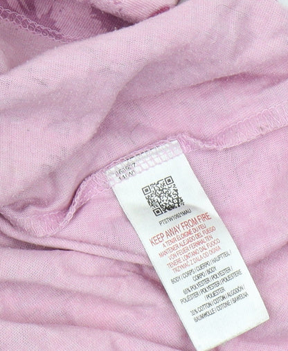 Peter Storm Women's Pink Floral T-Shirt Size 14