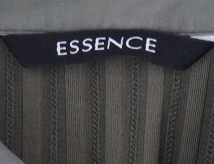 Womens UK Size 22 essence Green  Button-Up