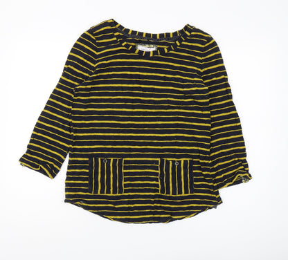 Womens UK Size 12 Marks and Spencer Multicoloured Basic Blouse