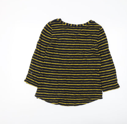 Womens UK Size 12 Marks and Spencer Multicoloured Basic Blouse