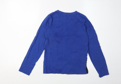 Next Boys Blue PlayStation Graphic Long Sleeve T-Shirt