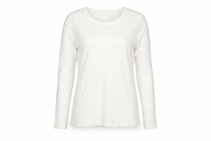 Womens UK Size M Isle White Pullover Jumper