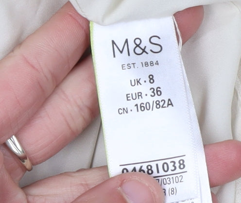 Womens UK Size 8 Marks and Spencer Beige
