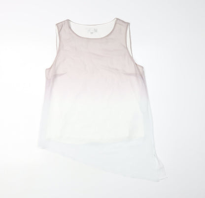 Womens UK Size 12 RJR John Rocha Ivory Basic Tank