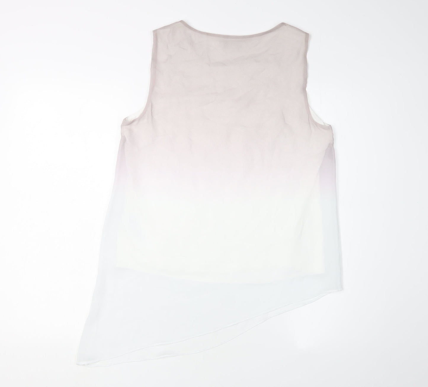 Womens UK Size 12 RJR John Rocha Ivory Basic Tank