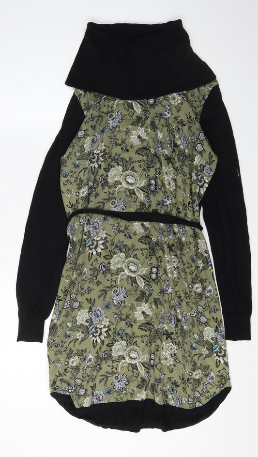 Oasis Women's Floral Jumper Dress, S