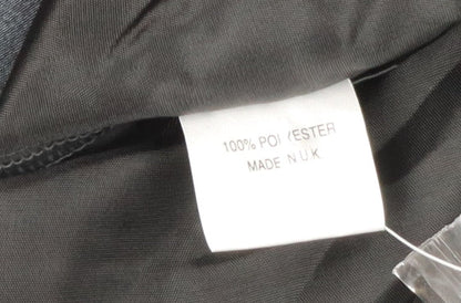 Cotswold Collections Women's Black Pleated Polka Dot Skirt - Size 12