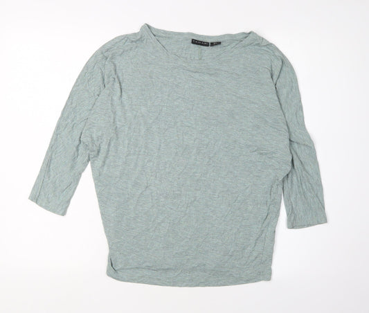 Womens UK Size S Tahari Green Basic Blouse