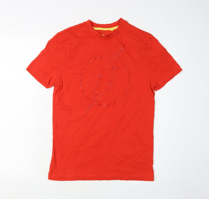 Mens UK Size S DC Red  T-Shirt