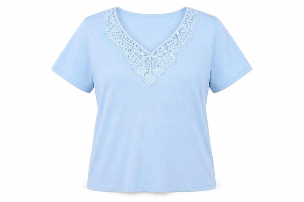 Womens UK Size L Damart Blue  T-Shirt