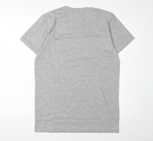 Mens UK Size S INTENSE Grey  T-Shirt