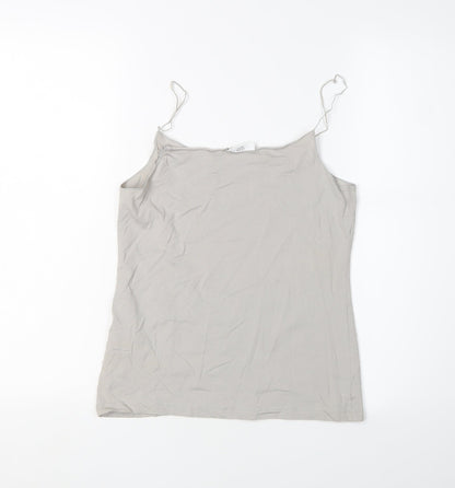 Crea Women's Beige Camisole Tank Top Size 12