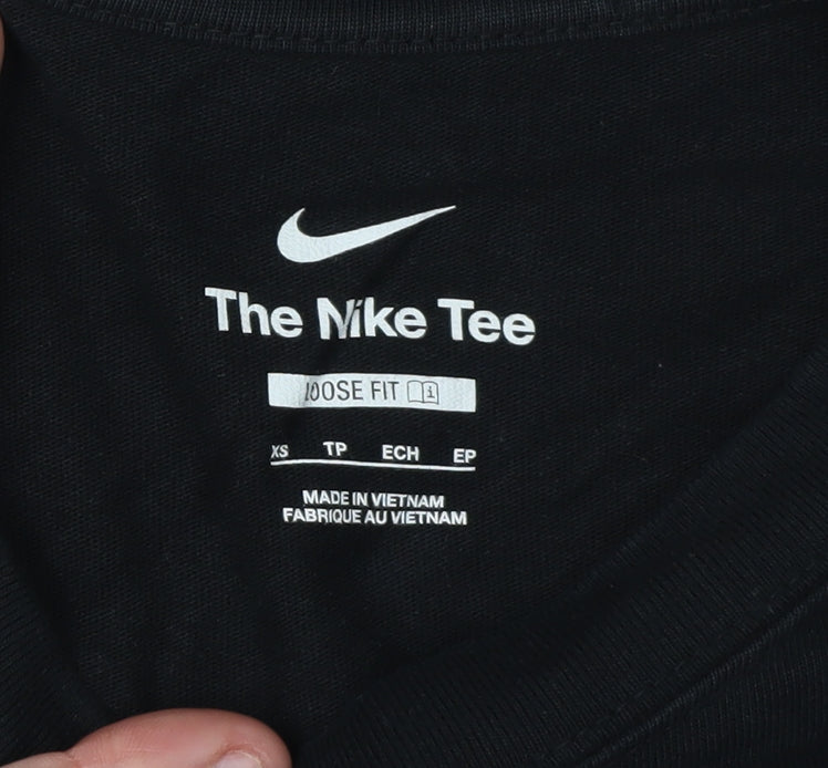 Nike Men's Black XS Long Sleeve Graphic T-Shirt