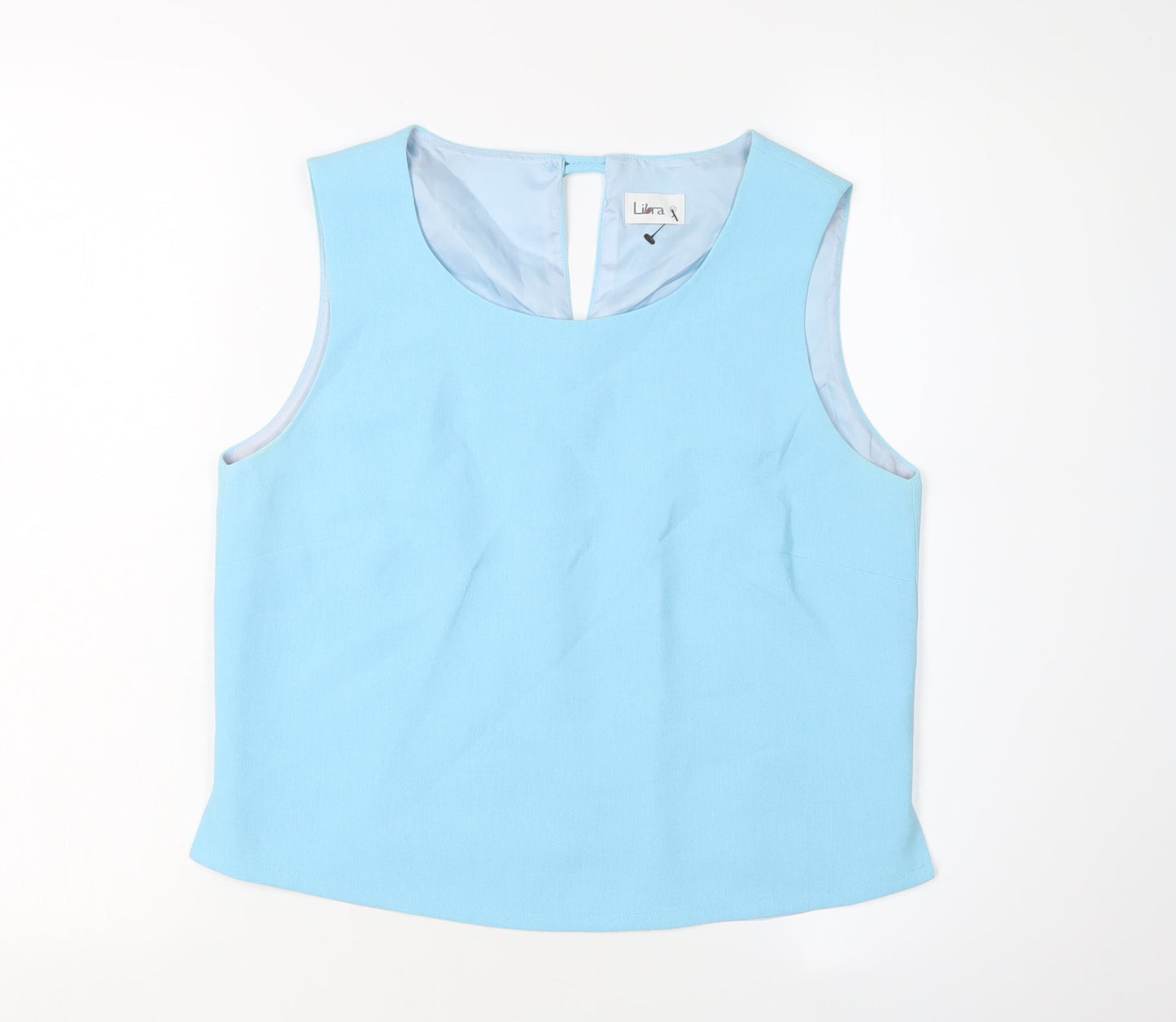 Womens UK Size 12 Libra Blue  Tank