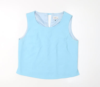Womens UK Size 12 Libra Blue  Tank