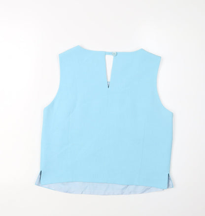 Womens UK Size 12 Libra Blue  Tank