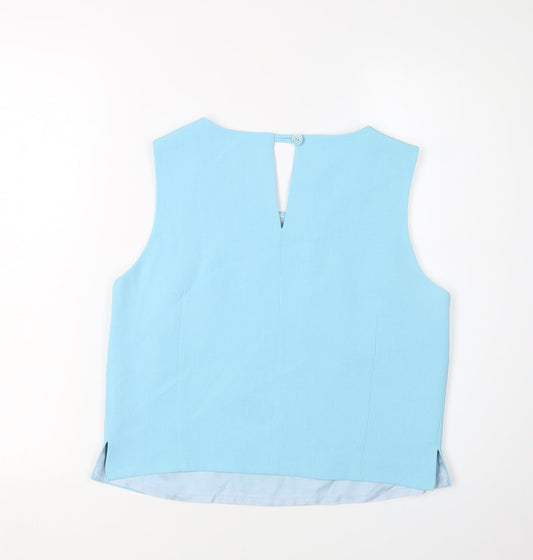 Womens UK Size 12 Libra Blue  Tank