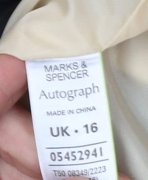 Marks and Spencer Women's Multicoloured Shift Dress Size 16