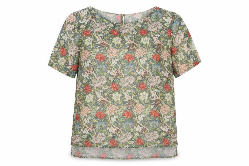 Womens UK Size 12 MNG Collection Multicoloured Tunic Blouse