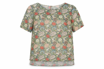 Womens UK Size 12 MNG Collection Multicoloured Tunic Blouse