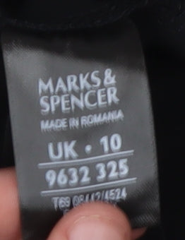 Marks and Spencer Women's Black Size 10 Sheath Dress